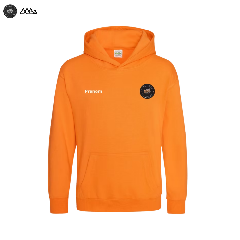 Sweat capuche marquage coeur - EAC