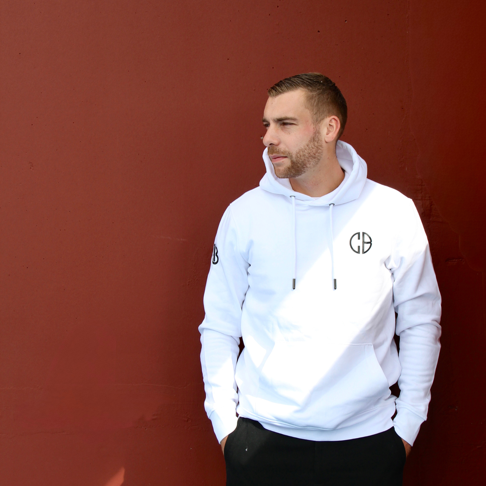 Sweatshirt capuche Blanc - CB18