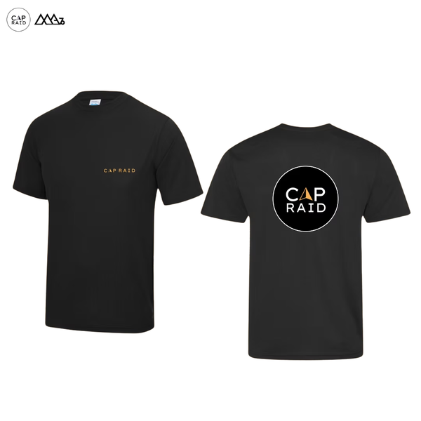 Tshirt de sport Noir- CR