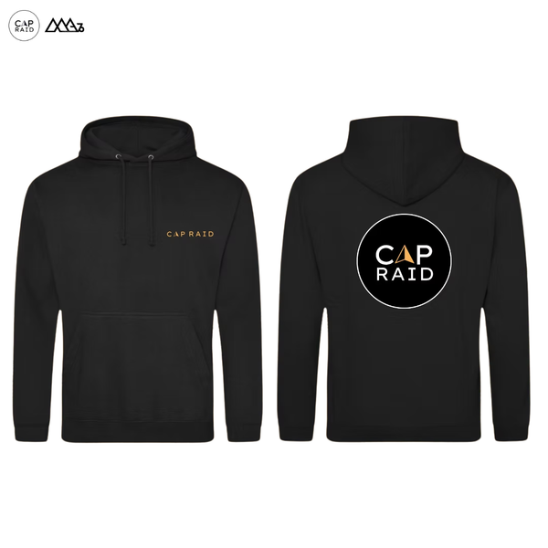 Sweat capuche Noir- CR