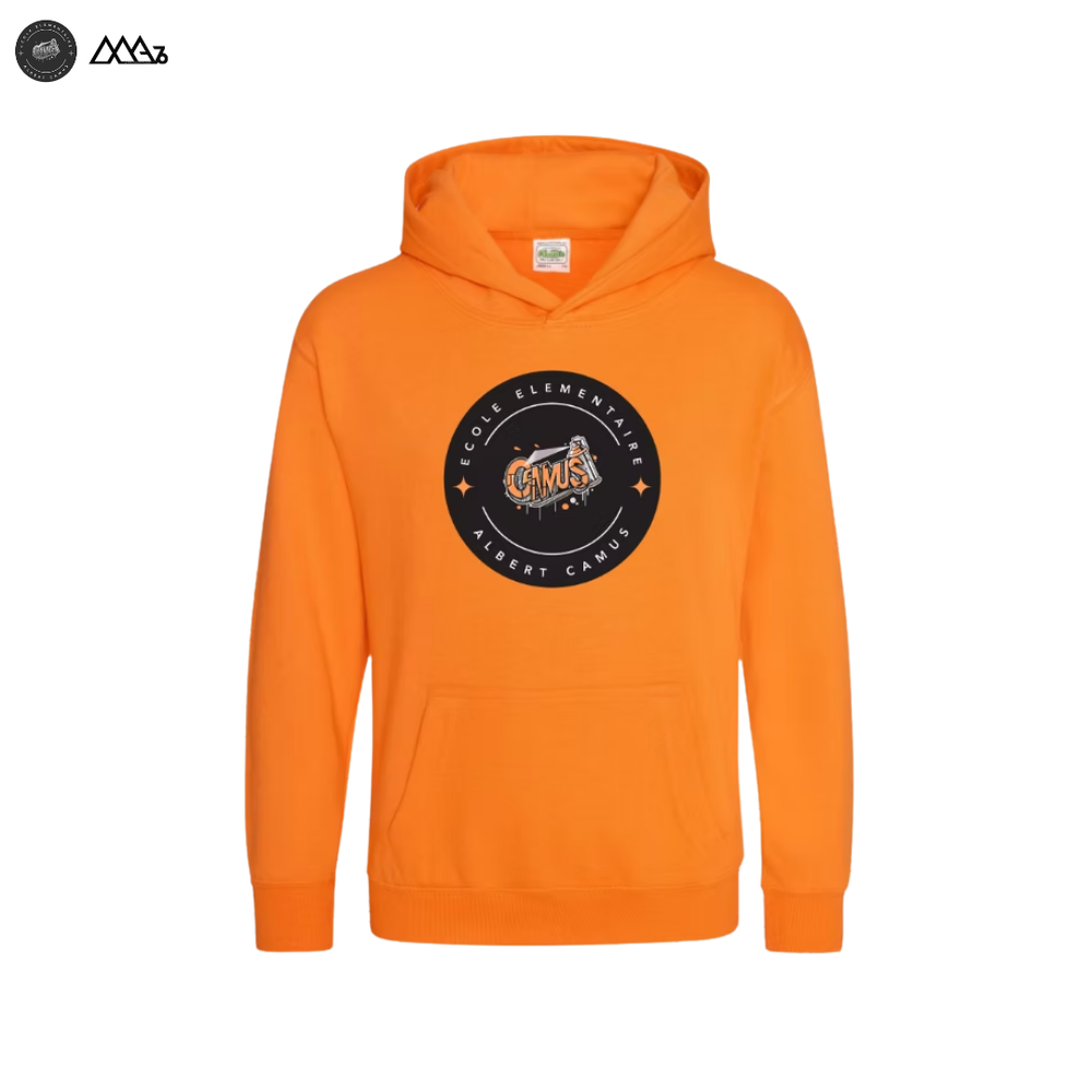 Sweat capuche marquage dos - EAC