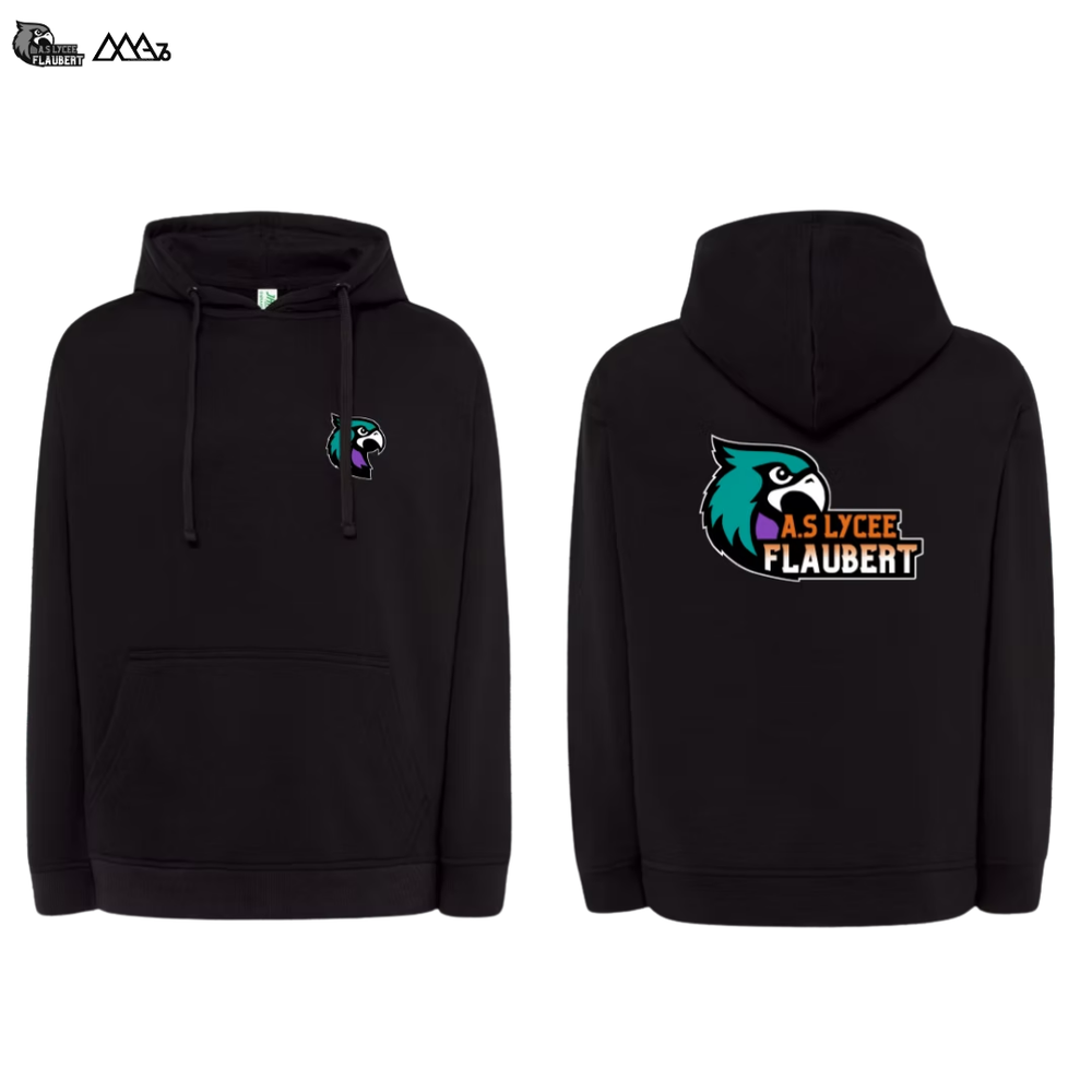 Sweat capuche logo coeur et face -LGF